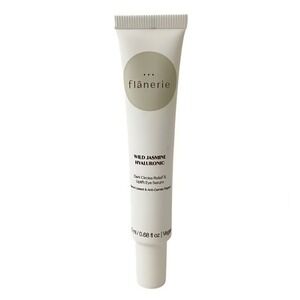 FLANERIE Eye Serum 0.68 Fl Oz Wild Jasmine Hyaluronic Dark Circles Relief Uplift